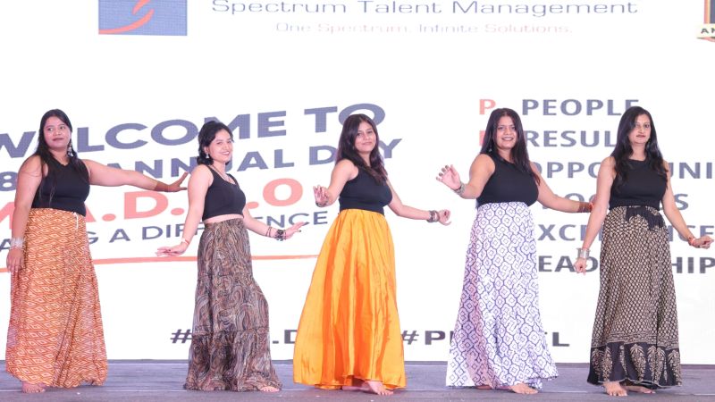 The dance performances